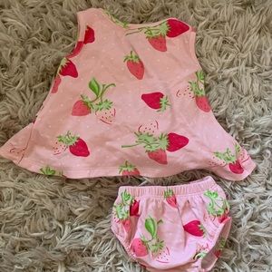Beaufort bonnet strawberry love you back set